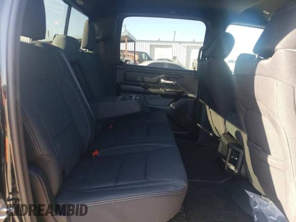 2025 Ram 1500 Warlock with VIN 1C6SRFGP6SN613760, listed as a Copart auction lot 87483584 with 116 mi miles and Salvage title. Bid and sale history available at DreamBid. Image 11.