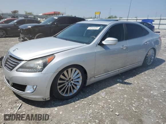 2016 Hyundai Equus Signature z VIN KMHGH4JH9GU103273, wystawiony jako Copart lot #54845535 z przebiegiem 144 327 mil mil oraz Czysty tytuł • Clean title. Historia ofert i sprzedaży dostępna na DreamBid. Obrazek 1.