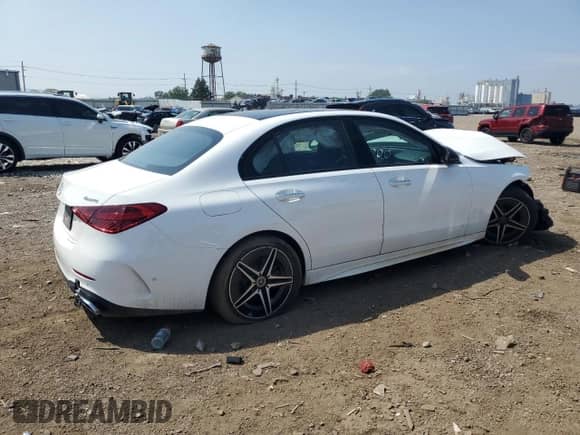 2023 Mercedes-Benz C 300 с VIN W1KAF4HB8PR121743, выставлен на аукционе Copart как лот 64802415 с пробегом 58 132 миль миль и Списание • Salvage title. История ставок и продаж доступна на DreamBid. Изображение 3.