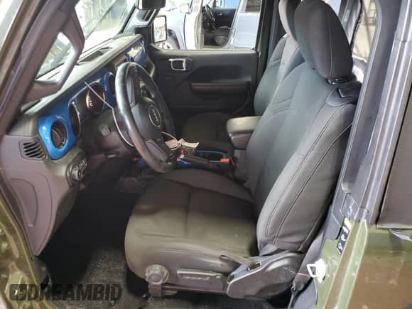 2021 Jeep Wrangler Sport S z VIN 1C4GJXANXMW627421, wystawiony jako Copart lot #81813375 z przebiegiem 49 481 mil mil oraz Szkoda całkowita • Salvage title. Historia ofert i sprzedaży dostępna na DreamBid. Obrazek 7.