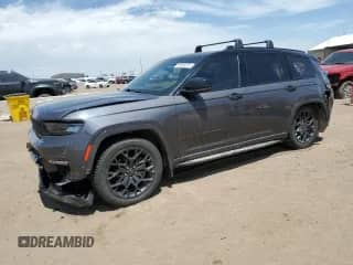 2023 Jeep Grand Cherokee Summit Reserve с VIN 1C4RJKET6P8849905, выставлен на аукционе Copart как лот 58395515 с пробегом 46 182 миль миль и Списание • Salvage title. История ставок и продаж доступна на DreamBid. Изображение 1.