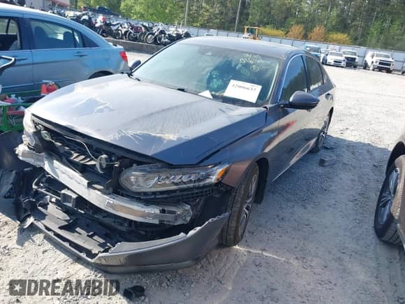 2018 Honda Accord EX-L with VIN 1HGCV3F53JA016161, listed as a IAAI auction lot 42006637 with 95,762 mi miles and . Bid and sale history available at DreamBid. Image 17.