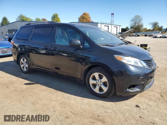 2015 Toyota Sienna LE с VIN 5TDKK3DC8FS564087, выставлен на аукционе Copart как лот 82288185 с пробегом 195 352 миль миль и Чистый • Clean title. История ставок и продаж доступна на DreamBid. Изображение 4.
