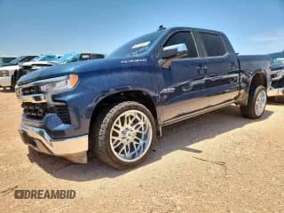 2023 Chevrolet Silverado 1500 LT z VIN 3GCPACEK3PG245193, wystawiony jako Copart lot #50636555 z przebiegiem 28 110 mil mil oraz Szkoda całkowita • Salvage title. Historia ofert i sprzedaży dostępna na DreamBid. Obrazek 1.