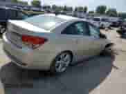 2013 Chevrolet Cruze LTZ with VIN 1G1PG5SB5D7286651, listed as a Copart auction lot 81876485 with 140,810 mi miles and Salvage title. Bid and sale history available at DreamBid. Image 3.