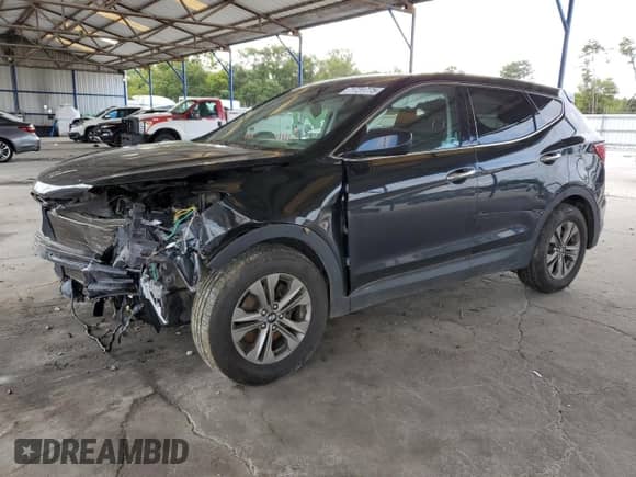 2015 Hyundai Santa Fe with VIN 5XYZTDLB3FG297609, listed as a Copart auction lot 71731775 with 193,122 mi miles and Salvage title. Bid and sale history available at DreamBid. Image 1.