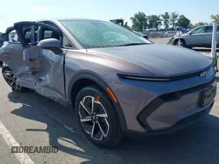 2025 Chevrolet Equinox EV LT с VIN 3GN7DLRP2SS126755, выставлен на аукционе IAAI как лот 43146662 с пробегом 6 994 миль миль и . История ставок и продаж доступна на DreamBid. Изображение 1.