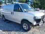 2022 Chevrolet Express Cargo with VIN 1GCWGAF77N1203159, listed as a IAAI auction lot 43315419 with 90,022 mi miles and . Bid and sale history available at DreamBid. Image 1.