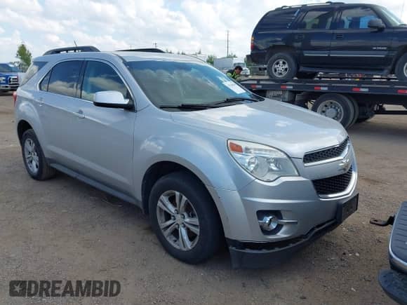 2015 Chevrolet Equinox LT with VIN 2GNALCEK1F6357007, listed as a IAAI auction lot 43338796 with 167,094 mi miles and . Bid and sale history available at DreamBid. Image 1.