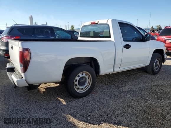 2010 Chevrolet Colorado Work Truck with VIN 1GCCSBD97A8127312, listed as a Copart auction lot 89442715 with 120,275 mi miles and Clean title. Bid and sale history available at DreamBid. Image 3.