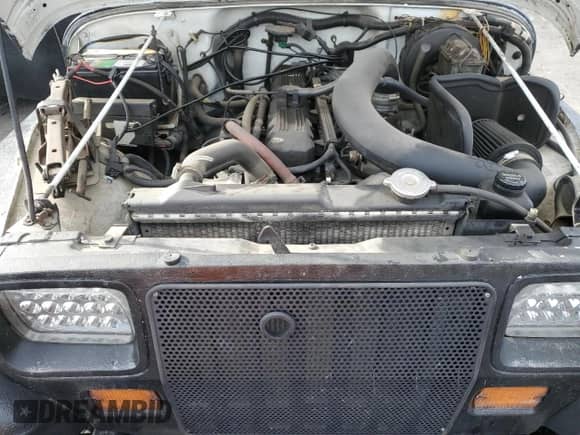 1993 Jeep Wrangler z VIN 1J4FY29SXPP259495, wystawiony jako Copart lot #53578225 z przebiegiem 120 784 mil mil oraz Szkoda całkowita • Salvage title. Historia ofert i sprzedaży dostępna na DreamBid. Obrazek 11.