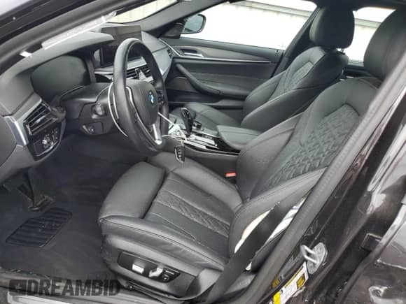 2023 BMW 5 Series 540i xDrive with VIN WBA73BJ05PWY12074, listed as a Copart auction lot 57856525 with 33,616 mi miles and Salvage title. Bid and sale history available at DreamBid. Image 7.