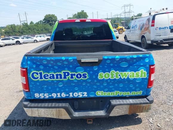 2019 Ford F-150 XL with VIN 1FTFX1E51KFA42323, listed as a IAAI auction lot 42864315 with 216,498 mi miles and . Bid and sale history available at DreamBid. Image 17.