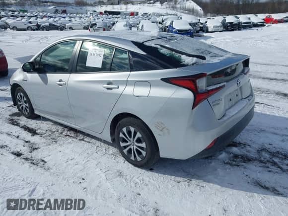 2019 Toyota Prius LE с VIN JTDL9RFU5K3013037, выставлен на аукционе IAAI как лот 41363092 с пробегом 108 284 миль миль и . История ставок и продаж доступна на DreamBid. Изображение 3.