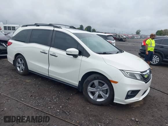2019 Honda Odyssey EX-L с VIN 5FNRL6H7XKB066398, выставлен на аукционе IAAI как лот 43085354 с пробегом 119 317 миль миль и . История ставок и продаж доступна на DreamBid. Изображение 1.