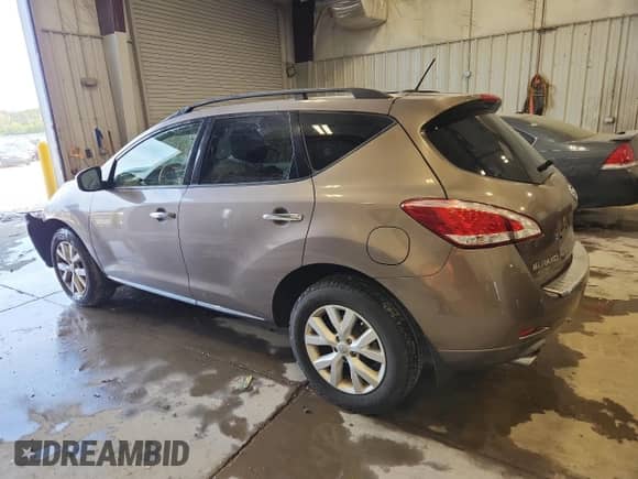 2013 Nissan Murano SV with VIN JN8AZ1MW8DW313626, listed as a Copart auction lot 80139275 with 189,033 mi miles and Non repairable. Bid and sale history available at DreamBid. Image 2.