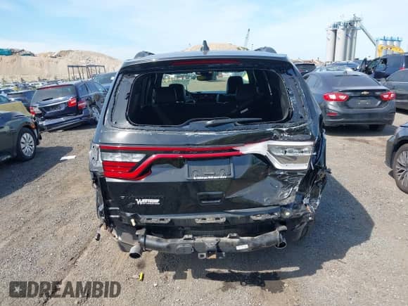 2024 Dodge Durango R/T Plus with VIN 1C4SDJCT2RC227968, listed as a IAAI auction lot 43030842 with 15,258 mi miles and . Bid and sale history available at DreamBid. Image 16.