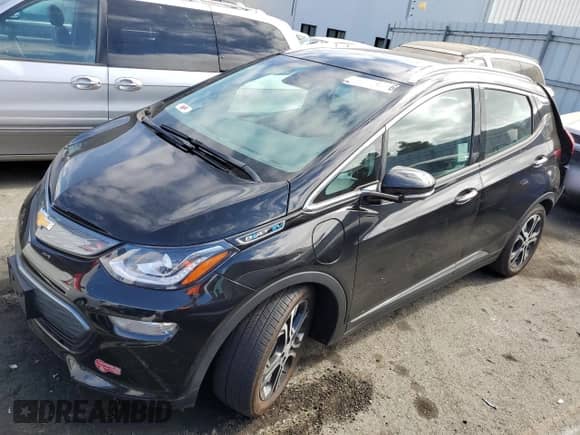2017 Chevrolet Bolt EV Premier z VIN 1G1FX6S03H4191173, wystawiony jako Copart lot #66540943 z przebiegiem 66 507 mil mil oraz . Historia ofert i sprzedaży dostępna na DreamBid. Obrazek 1.