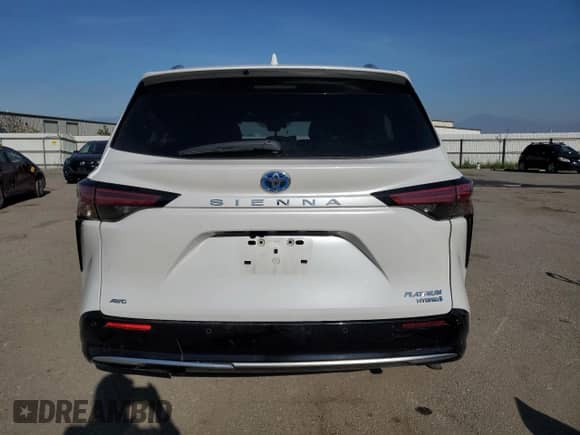 2023 Toyota Sienna Platinum z VIN 5TDESKFC4PS099796, wystawiony jako Copart lot #49534595 z przebiegiem 42 279 mil mil oraz Szkoda całkowita • Salvage title. Historia ofert i sprzedaży dostępna na DreamBid. Obrazek 6.