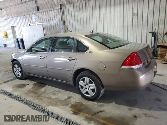 2007 Chevrolet Impala LS с VIN 2G1WB58K079160959, выставлен на аукционе Copart как лот 80519155 с пробегом 122 994 миль миль и Списание • Salvage title. История ставок и продаж доступна на DreamBid. Изображение 2.