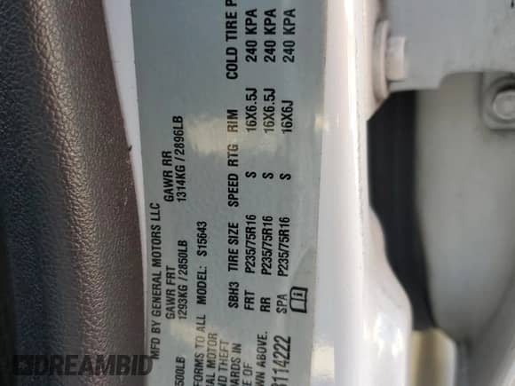 2010 Chevrolet Colorado z VIN 1GCJSCDP2A8114222, wystawiony jako Copart lot #67111175 z przebiegiem 108 023 mil mil oraz Szkoda całkowita • Salvage title. Historia ofert i sprzedaży dostępna na DreamBid. Obrazek 13.