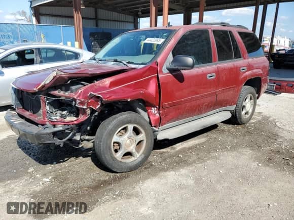 2007 Chevrolet TrailBlazer LT z VIN 1GNDS13S972300754, wystawiony jako Copart lot #44422995 z przebiegiem 145 178 mil mil oraz Szkoda całkowita • Salvage title. Historia ofert i sprzedaży dostępna na DreamBid. Obrazek 1.