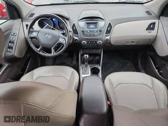 2015 Hyundai Tucson SE with VIN KM8JU3AGXFU046891, listed as a Copart auction lot 68910575 with 72,657 mi miles and Salvage title. Bid and sale history available at DreamBid. Image 8.