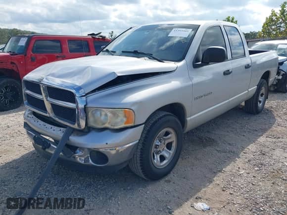 2005 Dodge 1500 SLT with VIN 1D7HA18NX5S148955, listed as a IAAI auction lot 43393509 with 141,952 mi miles and . Bid and sale history available at DreamBid. Image 2.