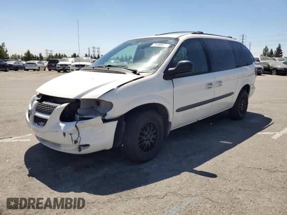 2003 Dodge Caravan Sport with VIN 2D4GP44323R194727, listed as a Copart auction lot 71705665 with 158,671 mi miles and Salvage title. Bid and sale history available at DreamBid. Image 1.