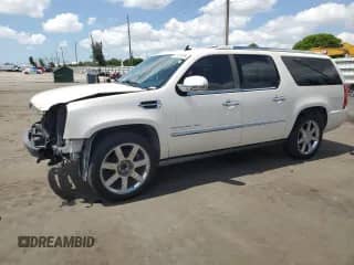 2010 Cadillac Escalade ESV Premium with VIN 1GYUKJEF2AR244433, listed as a Copart auction lot 57424535 with 133,861 mi miles and Salvage title. Bid and sale history available at DreamBid. Image 1.