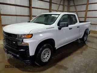 2020 Chevrolet Silverado 1500 Work Truck with VIN 1GCRYAEF9LZ222393, listed as a Copart auction lot 60401305 with 153,156 mi miles and Clean title. Bid and sale history available at DreamBid. Image 1.