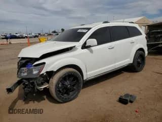 2017 Dodge Journey Crossroad Plus with VIN 3C4PDDGG6HT600288, listed as a Copart auction lot 80640215 with 103,942 mi miles and Salvage title. Bid and sale history available at DreamBid. Image 1.