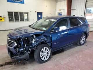2021 Chevrolet Equinox LT с VIN 3GNAXUEV7ML322811, выставлен на аукционе Copart как лот 80843685 с пробегом 52 394 миль миль и Списание • Salvage title. История ставок и продаж доступна на DreamBid. Изображение 1.