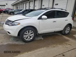 2014 Nissan Murano SV z VIN JN8AZ1MU5EW401811, wystawiony jako Copart lot #85318114 z przebiegiem 186 695 mil mil oraz Nie do naprawy • Non repairable. Historia ofert i sprzedaży dostępna na DreamBid. Obrazek 1.