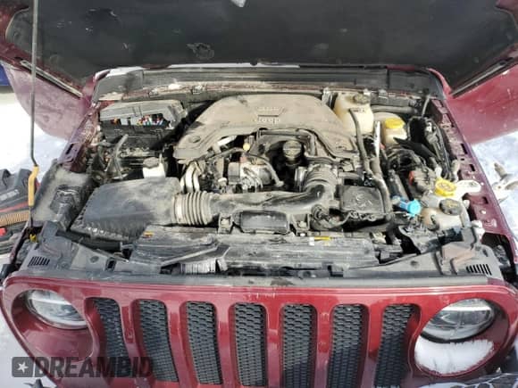 2021 Jeep Wrangler Unlimited Sport Altitude с VIN 1C4HJXDG2MW544163, выставлен на аукционе Copart как лот 86496084 с пробегом 49 737 миль миль и Списание • Salvage title. История ставок и продаж доступна на DreamBid. Изображение 11.