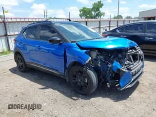 2024 Nissan Kicks SR with VIN 3N1CP5DV6RL485372, listed as a IAAI auction lot 42535915 with 32,898 mi miles and . Bid and sale history available at DreamBid. Image 1.