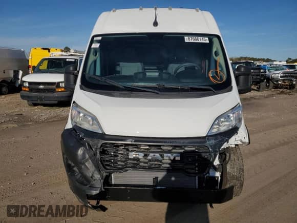 2023 Ram ProMaster Cargo z VIN 3C6LRVBG1PE540587, wystawiony jako Copart lot #87666145 z przebiegiem 29 343 mil mil oraz Szkoda całkowita • Salvage title. Historia ofert i sprzedaży dostępna na DreamBid. Obrazek 5.