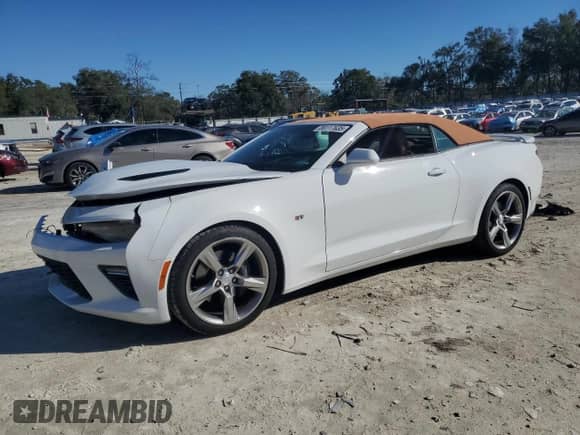 2018 Chevrolet Camaro 2SS с VIN 1G1FH3D70J0144413, выставлен на аукционе Copart как лот 89117635 с пробегом Не указан миль и Списание • Salvage title. История ставок и продаж доступна на DreamBid. Изображение 1.