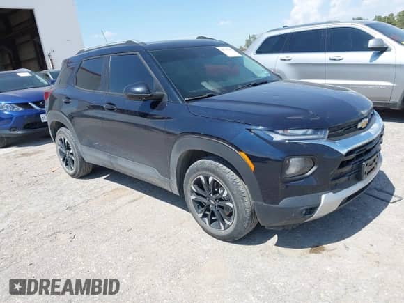 2021 Chevrolet TrailBlazer LT с VIN KL79MPSL5MB148857, выставлен на аукционе IAAI как лот 42747160 с пробегом 28 012 миль миль и . История ставок и продаж доступна на DreamBid. Изображение 1.