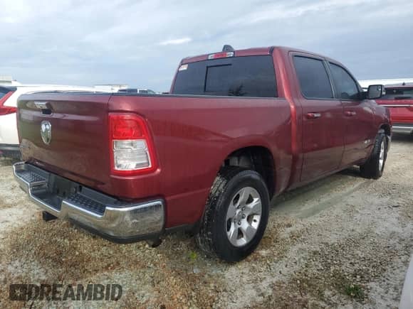 2020 Ram 1500 Big Horn z VIN 1C6RREFG3LN119738, wystawiony jako Copart lot #74769604 z przebiegiem Nie podano mil oraz Nie do naprawy • Non repairable. Historia ofert i sprzedaży dostępna na DreamBid. Obrazek 3.