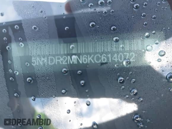 2019 Nissan Pathfinder S with VIN 5N1DR2MN6KC614072, listed as a IAAI auction lot 43259273 with Not provided miles and . Bid and sale history available at DreamBid. Image 9.