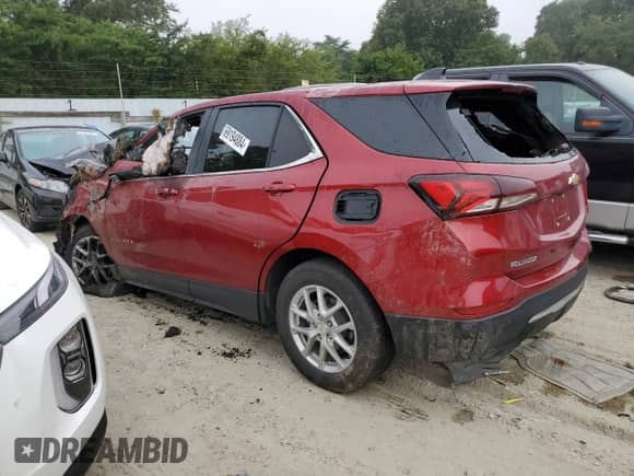 2024 Chevrolet Equinox with VIN NOVIN78242554, listed as a Copart auction lot 78242554 with Not provided miles and Non repairable. Bid and sale history available at DreamBid. Image 2.