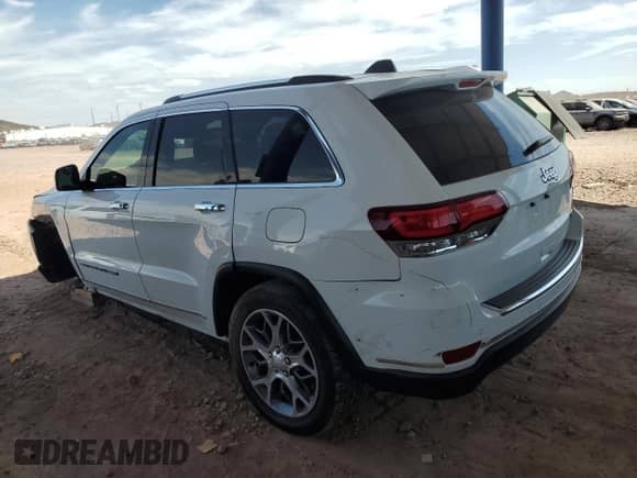 2022 Jeep Grand Cherokee Limited with VIN 1C4RJEBG4NC127917, listed as a Copart auction lot 67602625 with 17,105 mi miles and Salvage title. Bid and sale history available at DreamBid. Image 2.