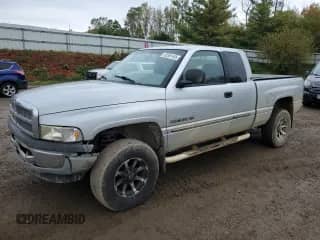2001 Dodge 1500 with VIN 3B7HF13Y21M542689, listed as a Copart auction lot 85361445 with 92,369 mi miles and Salvage title. Bid and sale history available at DreamBid. Image 1.