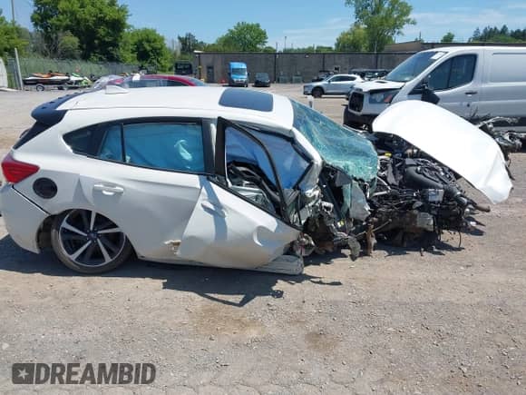 2022 Subaru Impreza Special Sports with VIN 4S3GTAM67N3707340, listed as a IAAI auction lot 42746981 with 19,397 mi miles and . Bid and sale history available at DreamBid. Image 13.