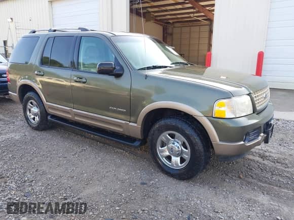2002 Ford Explorer Eddie Bauer z VIN 1FMZU64E72UA87858, wystawiony jako IAAI lot #42793567 z przebiegiem 128 793 mil mil oraz . Historia ofert i sprzedaży dostępna na DreamBid. Obrazek 1.