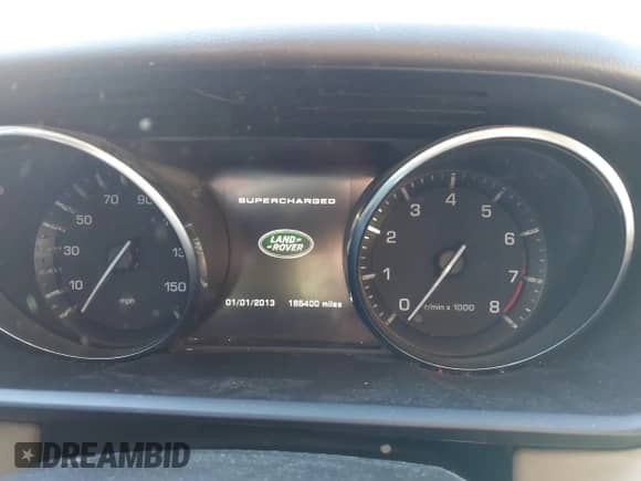 2015 Land Rover Range Rover Sport Supercharged with VIN SALWR2TF1FA613607, listed as a IAAI auction lot 43425235 with 185,400 mi miles and . Bid and sale history available at DreamBid. Image 7.