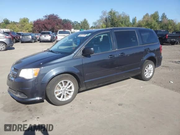 2013 Dodge Grand Caravan SXT with VIN 2C4RDGCG9DR799155, listed as a Copart auction lot 80574755 with 138,799 mi miles and Salvage title. Bid and sale history available at DreamBid. Image 1.