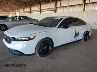 2023 Honda Accord Sport-L with VIN 1HGCY2F74PA042974, listed as a Copart auction lot 85925765 with 11,106 mi miles and Salvage title. Bid and sale history available at DreamBid. Image 1.