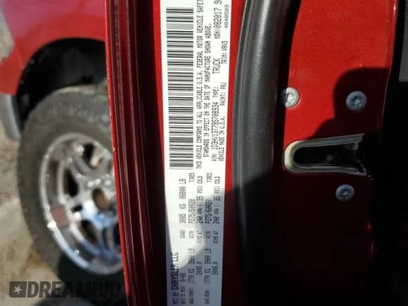 2009 Dodge 1500 SLT с VIN 1D3HV13T79S708934, выставлен на аукционе Copart как лот 67567774 с пробегом 156 417 миль миль и Чистый • Clean title. История ставок и продаж доступна на DreamBid. Изображение 12.